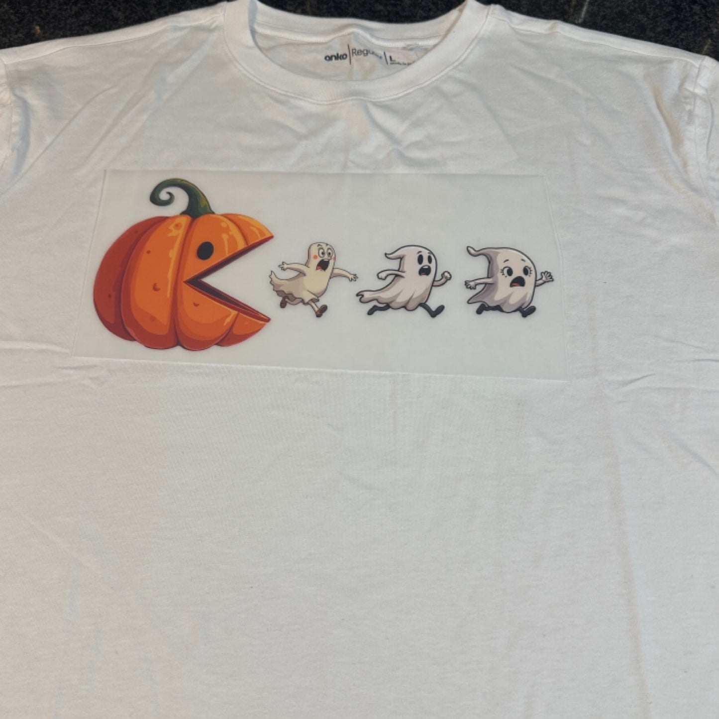 Halloween Tee - P-man Pumpkin (DTF ONLY)
