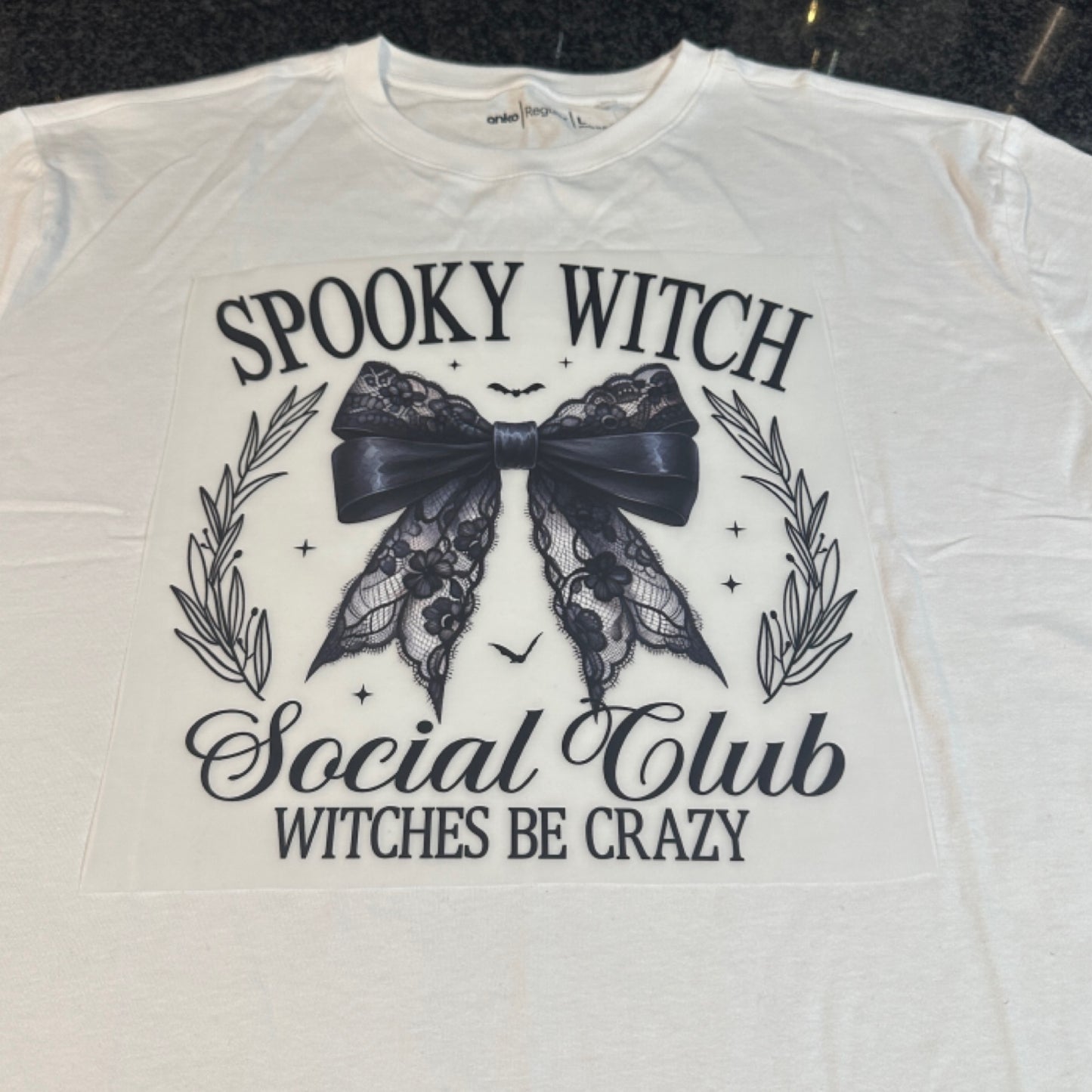 Halloween Tee - Spooky Witch Social Club (DTF ONLY)