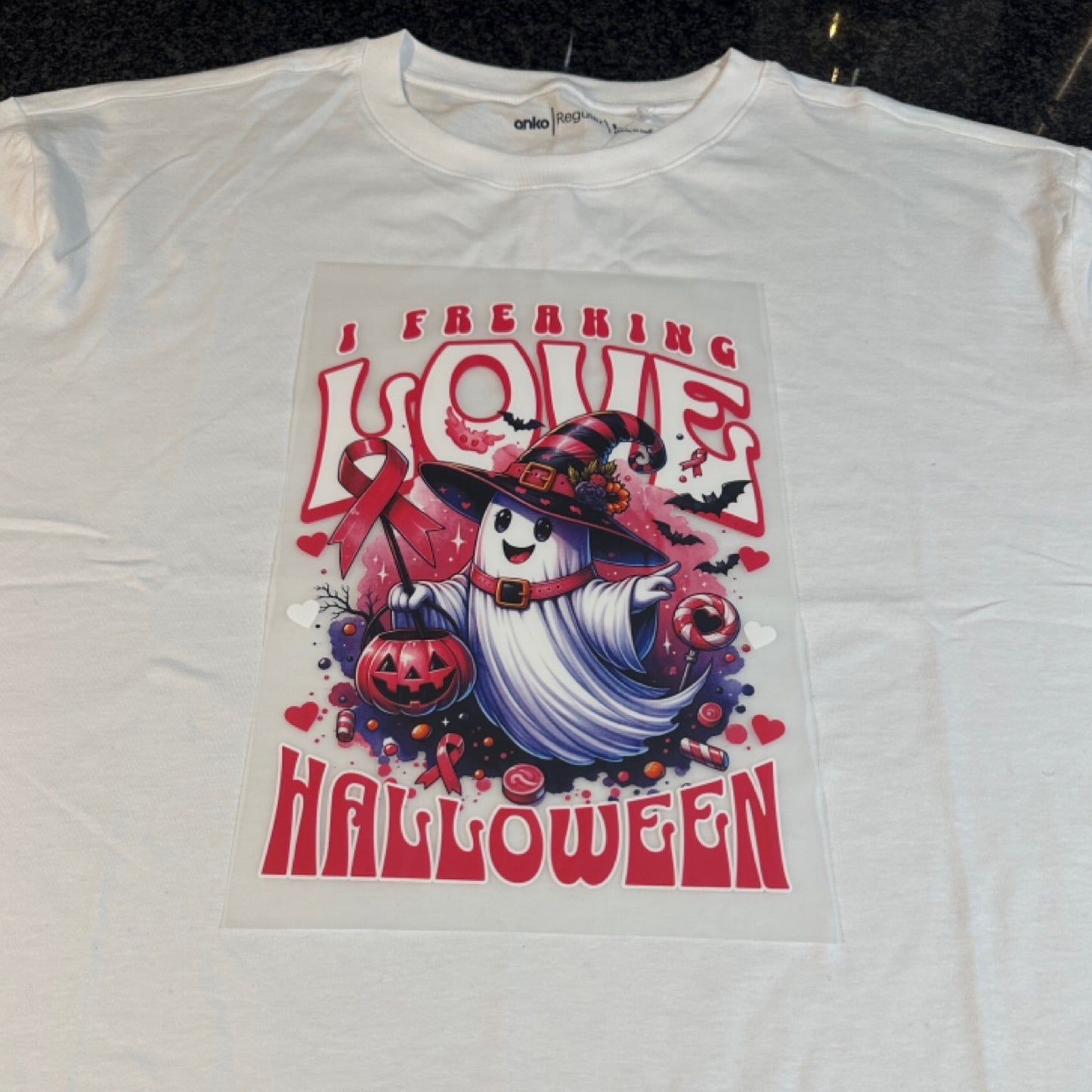 Halloween Tee - I freaking love Halloween (DTF ONLY)