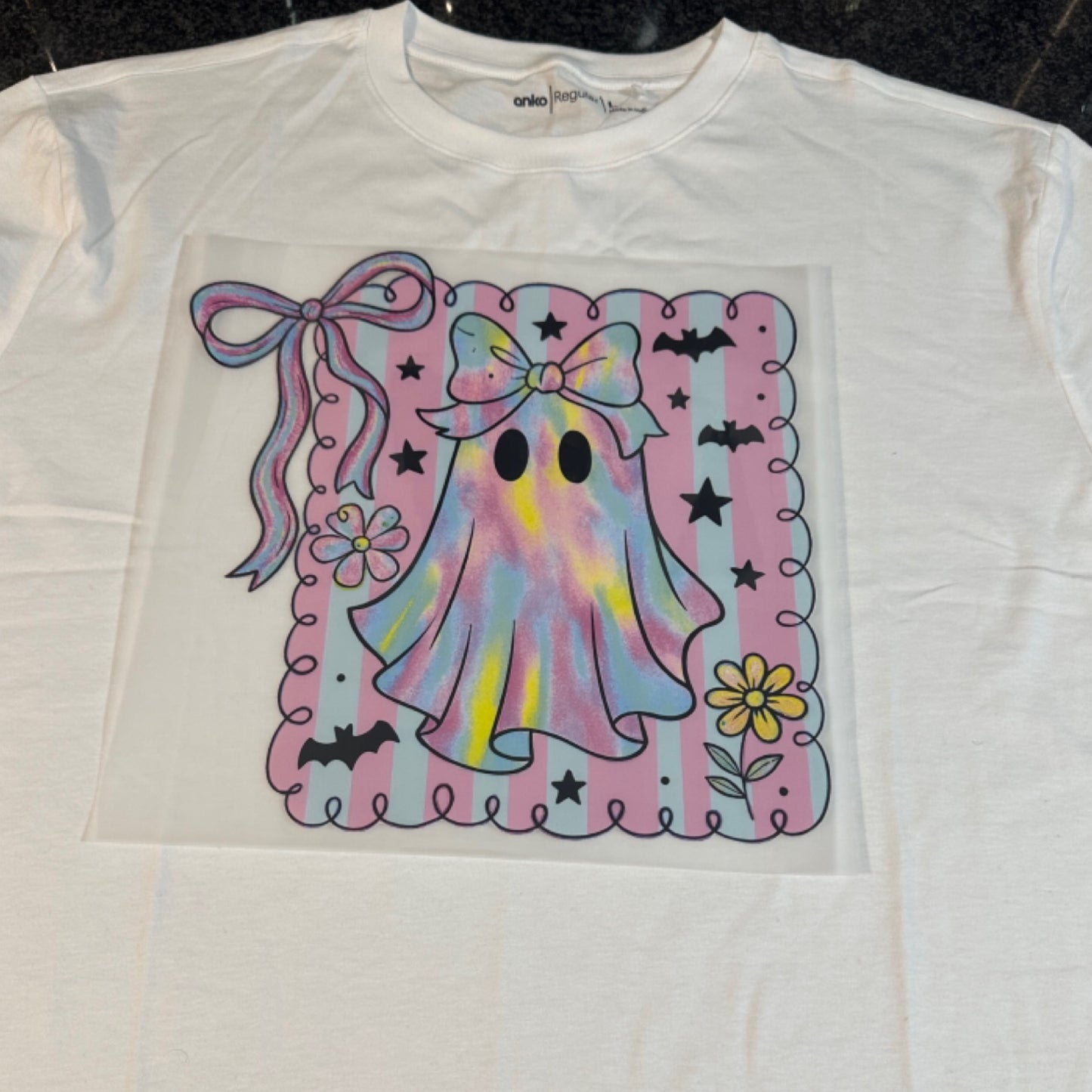 Halloween Tee - Beauty Ghost (DTF ONLY)